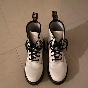 White Dr Martens